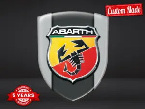 Fiat Abarth Autoembleme Robust Hochwertig Professionell Z